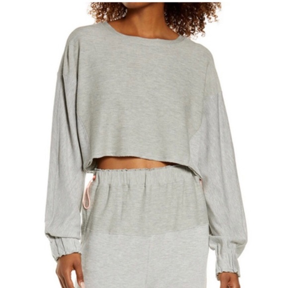 Free People Movement Surfside Crop Sweatshirt - Picture 3 of 8